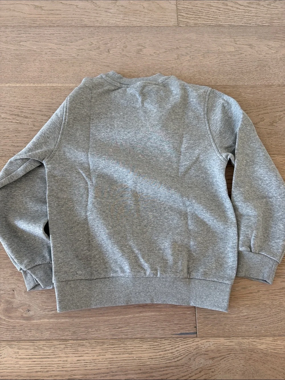 Nike Gray Crewneck Sweatshirt with White Logo